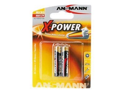 ANSMANN X-POWER Micro AAA - Batteri 2 x AAA - Alkalisk
