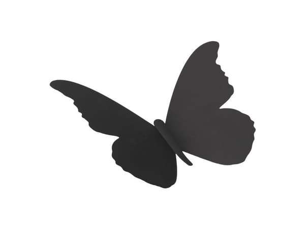 Securit® 3D Butterfly-levysarja mustana