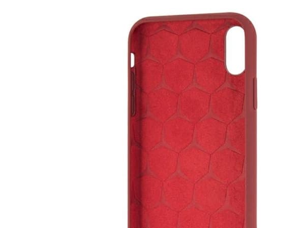 Mercedes silikondeksel til iPhone Xr - rød