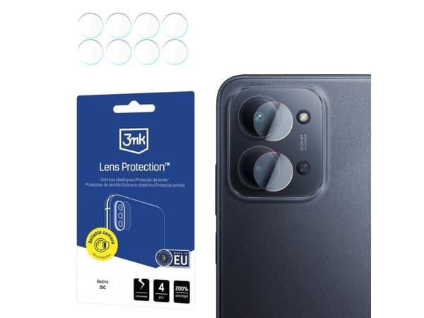 3MK Redmi 15C - 3mk linsebeskyttelse