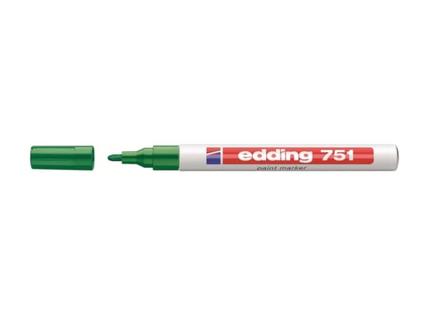 Paintmarker edding 751, grön