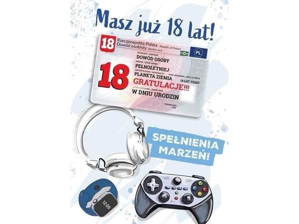 Syntymäpäiväkortti 18