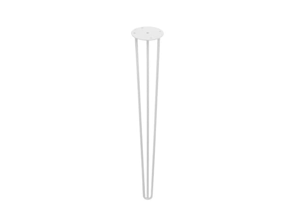 STEEL ANGLE LEG 8x700 mm BLANCO