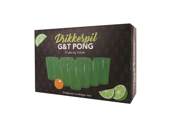 G&T pong drikkespil