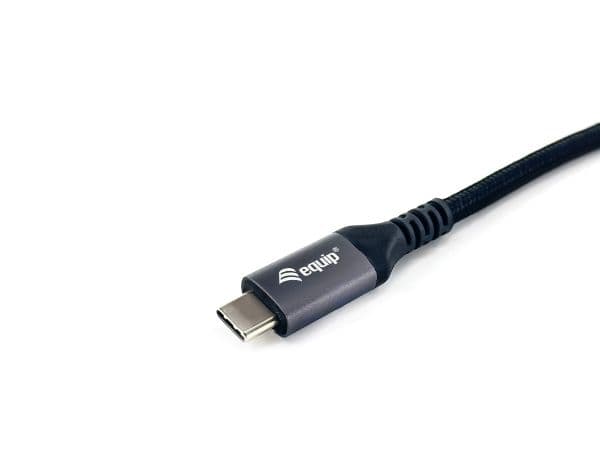 Equip 128381, 1,2 m, USB C, USB C, USB4 Gen 3x2, 40 Gbit/s, Sort