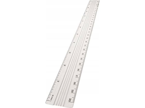 Centrum aluminiumslinjal 30cm CENTRUM 80842