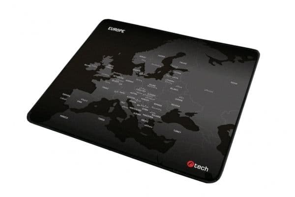 C-TECH MP-01E, Svart, Bild, Tyg, Halksäkert underlag