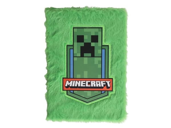 Minecraft plysj notatbok