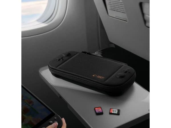 Nintendo TECH-PROTECT SLIM POUCH til Nintendo Switch 2 BLACK