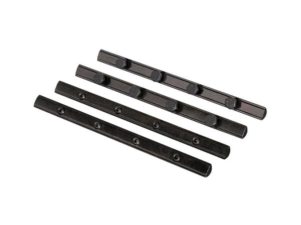 B-TECH System X BT8380-EXTV - Monteringskomponent (4 joining bars) - extension kit - stål - svart - søyle