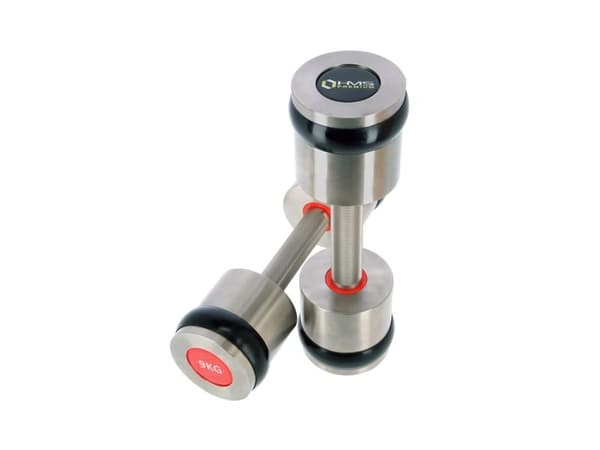 Hantler HH09 krom 2 x 9 kg
