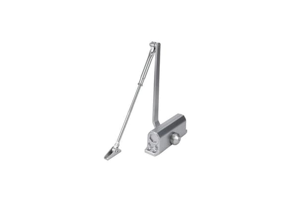 Abus dørpumpe 40–70 kg FIRE RESI sølv