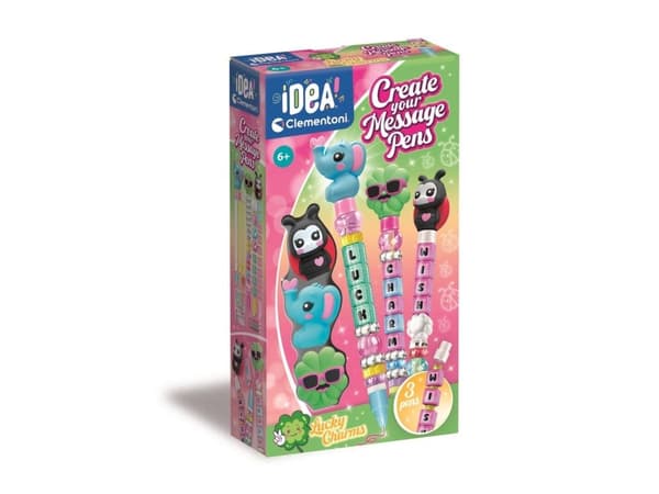 Clementoni Create Your Message Pen Lucky Charms (Pack By 3)