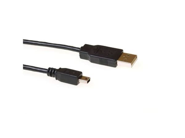 ACT USB 2.0 A hann - USB mini B5 hann 1,80 m