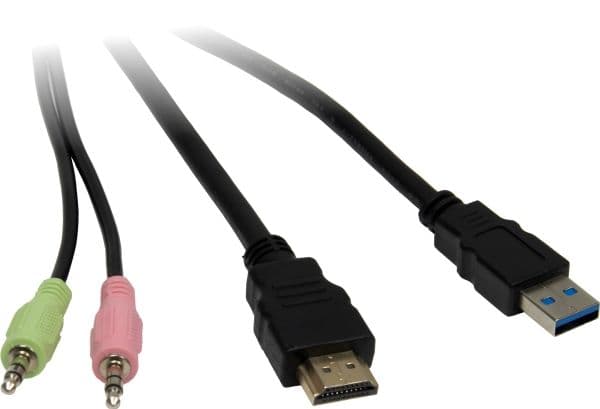 Eaton Inter-Tech IPC KVM Switch AC-21HUS HDMI 4K@60Hz