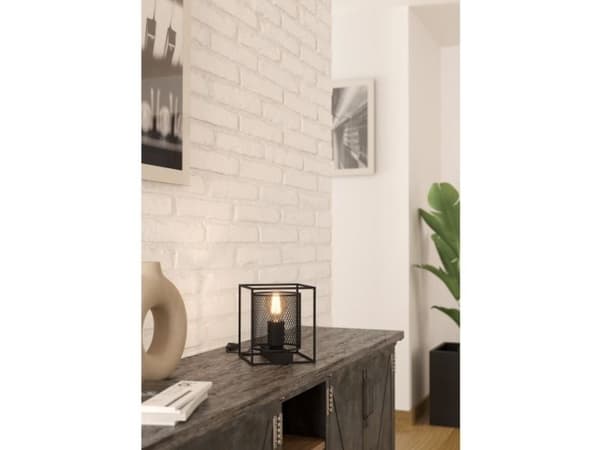 EGLO CATTERICK bordslampa E27 svart