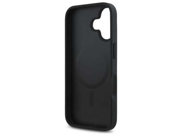DKNY DKHMP16SPSHRPSK iPhone 16 6,1" hardcase svart/black Repeat Pattern Stack Logo MagSafe