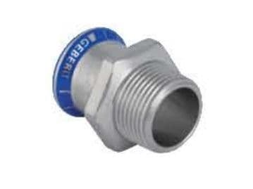 GEBERIT Overgang rustfri 42-11/2 muffe / nippel mapress