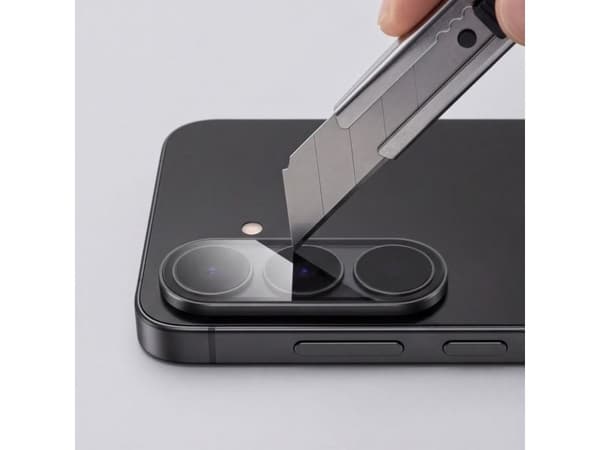 Tech-Protect Camring Fit+ Tempered Glass Camera Screen Protector for Samsung Galaxy S26 FE