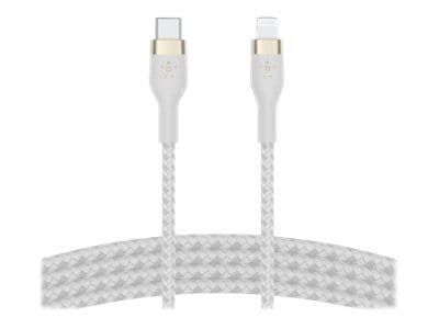 Belkin BoostCharge - Lightning-kabel - USB-C hann til Lightning hann - 1 m - hvit