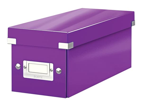 Leitz Click & Store - Förvaringsbox - lila metallic