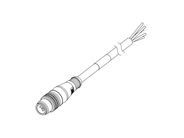 Molex 1200060563 Sensor-, aktuator-stik, 1 stk