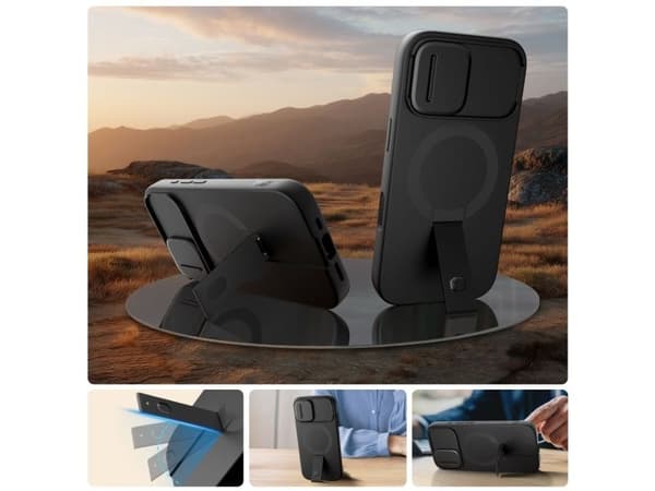 Tech-Protect Kevlar Aura MagSafe Case for iPhone 17 - Black