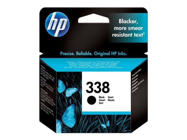 Blækpatron HP 338 C8765EE, 450 sider, Sort