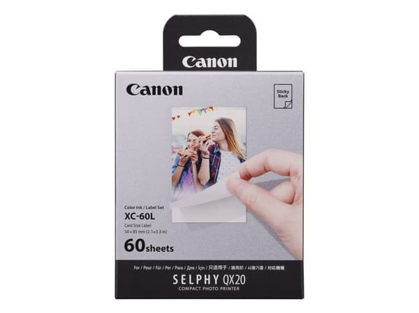 Canon XC-60L, Värisublimaatio, 5.4x8.5 cm, 60 kpl