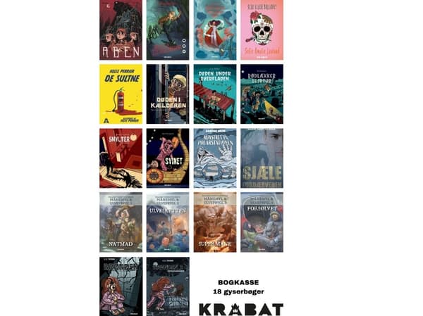 Läskig bokask | Kieli: Tanska