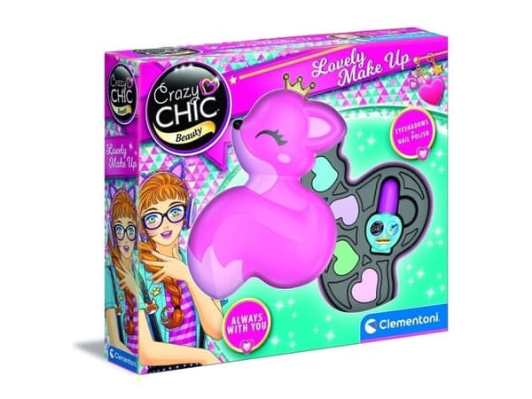 Clementoni Crazy Chic Lovely Makeup Fox Children Makeup Set