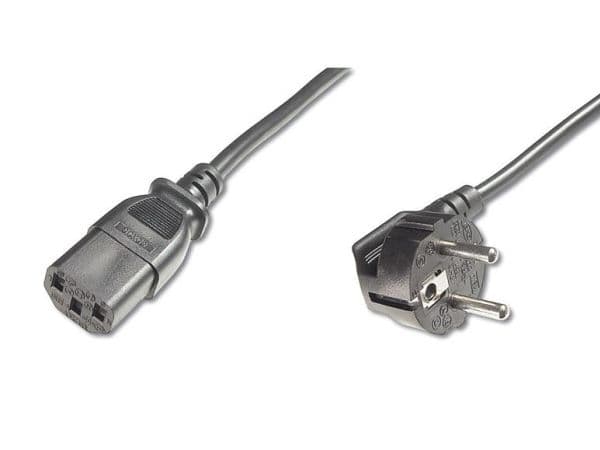 Gembird PC-186-VDE-3M power cord with VDE approval 3 meter, 3 m
