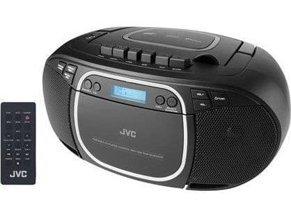 JVC RC-E561B-DAB, 1,7 kg, Musta, Kannettava CD-soitin