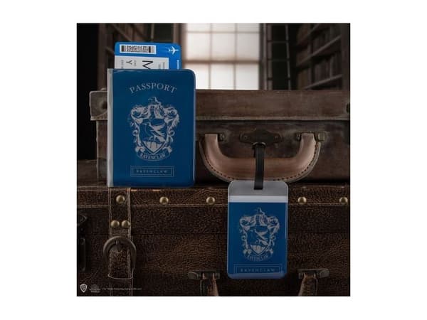 Ravenclaw bagagebricka och passfodral
