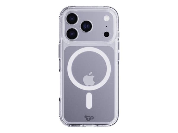 Tech21 EvoClear, Suojus, Apple, iPhone 17 Pro, 16 cm (6.3"), Valkoinen, Läpinäkyvä