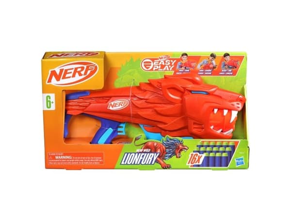 Nerf Junior Wild Wild Lionfury Toy Blaster, 6 år, 99 år