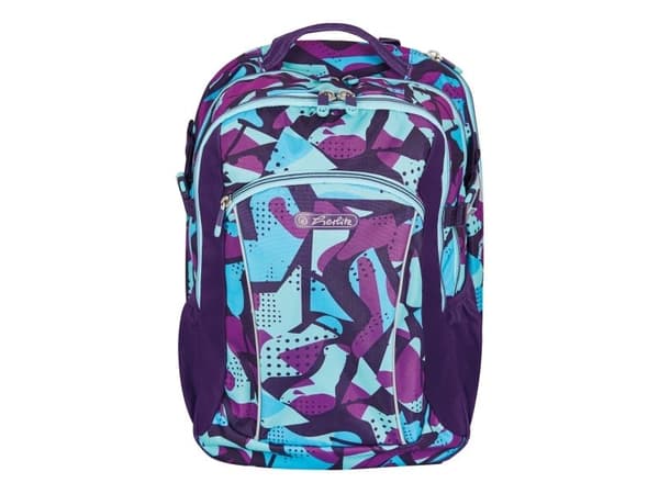 Herlitz Primary School Ryggsäck Ultimate Empty CamoPurple