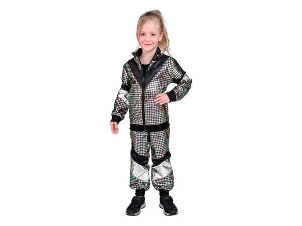 80-tals disko boll joggingdress