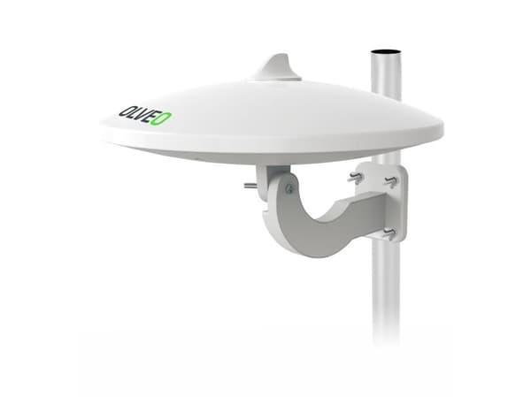 Evolveo Jade 1 LTE, Utendørs, Hvit, 10 m, 48 dBi, DVB-T, DVB-T2, IEC