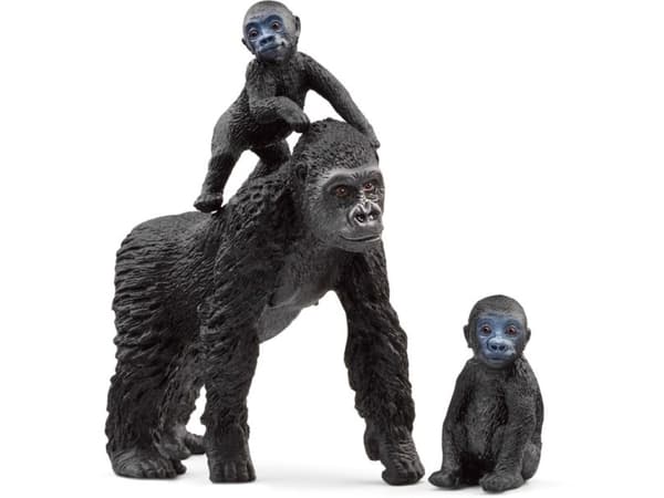 Schleich Gorillafamilie
