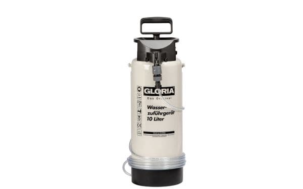Sourcing plast tryckvattenbehållare GLORIA 10L