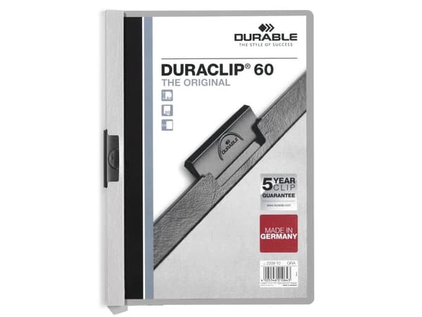 Durable 10DUR2209-10, Grå, A4, 25 stykker