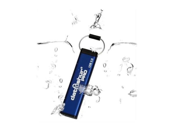 iStorage datAshur PRO - USB flash-enhet - krypterat - FIPS 140-2 Level 3 - 16 GB - USB 3.0