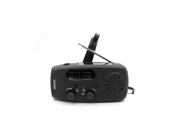 Sinox kompakti hätäradio, musta