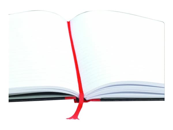 Notesbog black n red 400047606 linjeret a4