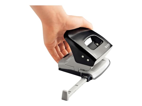 Leitz NeXXt - Hulemaskin - 30 ark / 3 mm - metall - sort