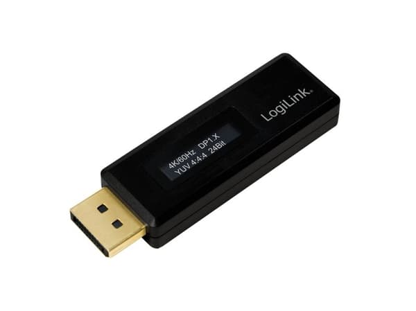 LogiLink DisplayPort-testare för EDID-information m