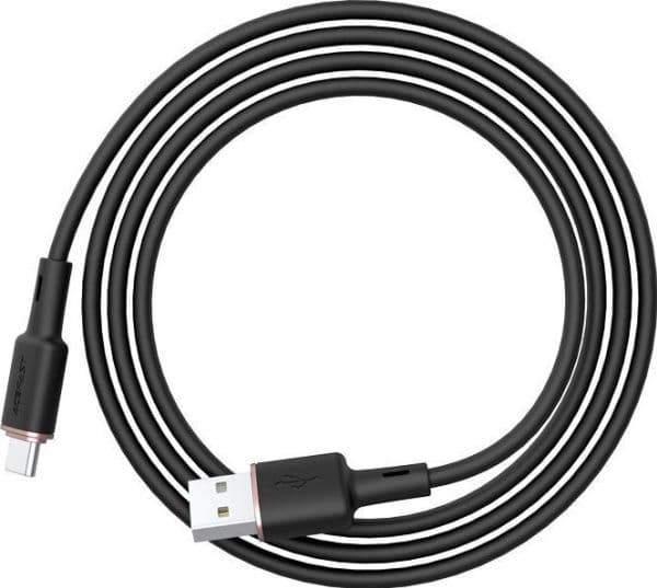 USB-kabel Acefast USB-A til USB-C 1,2 m svart