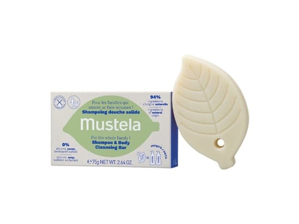Mustela Organic Shower Shampoo Solid 75g By Mustela