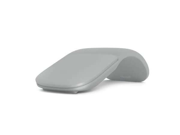 Microsoft Surface Arc Mouse - Mus - optinen - 2 knapper - trådløs - Bluetooth 4.1 - lysegrå - kommerciel